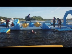 Боунсиа надувный водный барьерный курс для Wake Park / надувный водный парк завод