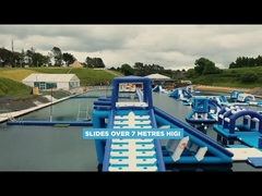 Надувной водный парк Bouncia Inflatables, надувная водная игровая площадка