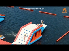 165 человек Вместимость Надувный аквапарк на заказ Цвет Сертификат TUV