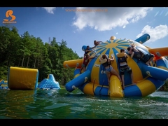 Печать логотипа НЛО Надувный водяной спиннер / Надувные водяные сатурны