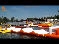 Прочный надувный водный спорт с скользящей волной Анти-УФ и тепловой материал